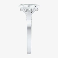 (H-I / Si1-Si2) Womens 1 3/4 CT. T.W. Lab Grown White Diamond 10K Gold Marquise Solitaire Engagement Ring