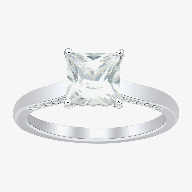 (H-I / Si1-Si2) Womens 1 3/4 CT. T.W. Lab Grown White Diamond 10K Gold Solitaire Engagement Ring