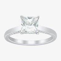 (H-I / Si1-Si2) Womens 1 3/4 CT. T.W. Lab Grown White Diamond 10K Gold Solitaire Engagement Ring