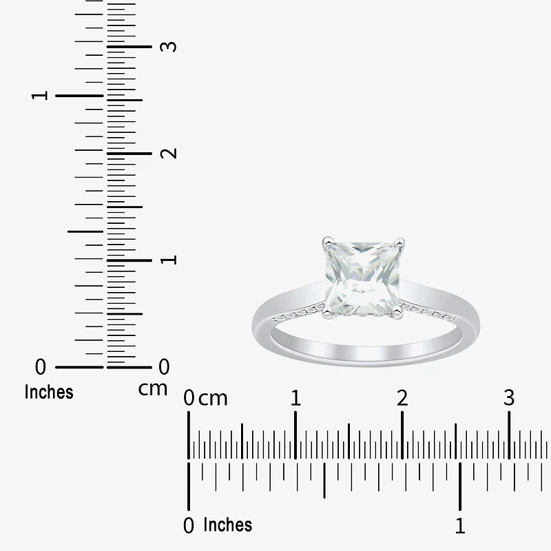 (H-I / Si1-Si2) Womens 1 3/4 CT. T.W. Lab Grown White Diamond 10K Gold Solitaire Engagement Ring