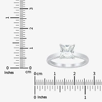 (H-I / Si1-Si2) Womens 1 3/4 CT. T.W. Lab Grown White Diamond 10K Gold Solitaire Engagement Ring