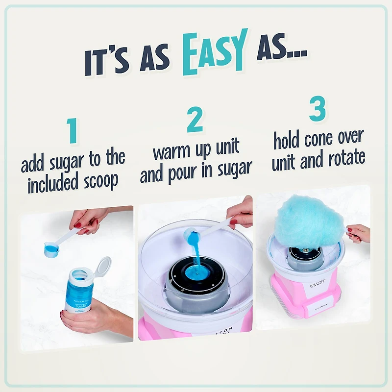 Nostalgia Cotton Candy Kit