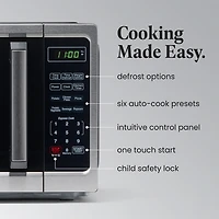 Farberware Classic FM09SS 0.9 Cu. Ft 900-Watt Microwave Oven