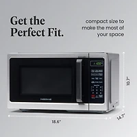 Farberware Classic FM09SS 0.9 Cu. Ft 900-Watt Microwave Oven
