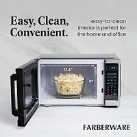 Farberware Classic FM09SS 0.9 Cu. Ft 900-Watt Microwave Oven