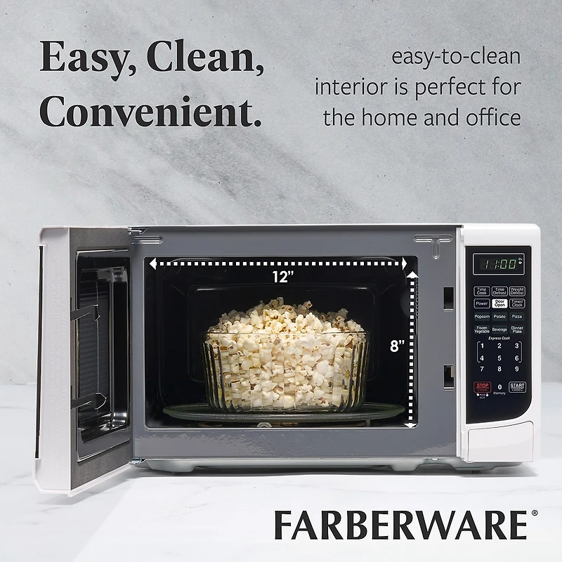 Farberware Classic FMO07ABTWHA 0.7 Cu. Ft 700-Watt Microwave Oven