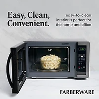 Farberware Classic FMO11AHTBSB 1.1 Cu. Ft 1000-Watt Microwave Oven