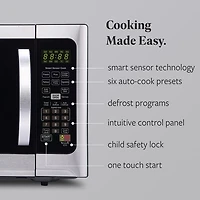Farberware Professional FMO12AHTBKE 1000-Watt 1.2 Cu. Ft. Microwave Oven with Sensor