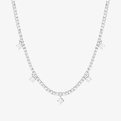 (H-I/ Si2) Womens 6 CT. T.W. Lab Grown White Diamond 10K Gold 20 Inch Pendant Necklace
