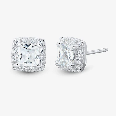 (H-I / Si1-Si2) 1 1/2 CT. T.W. Lab Grown White Diamond 10K Gold Stud Earrings