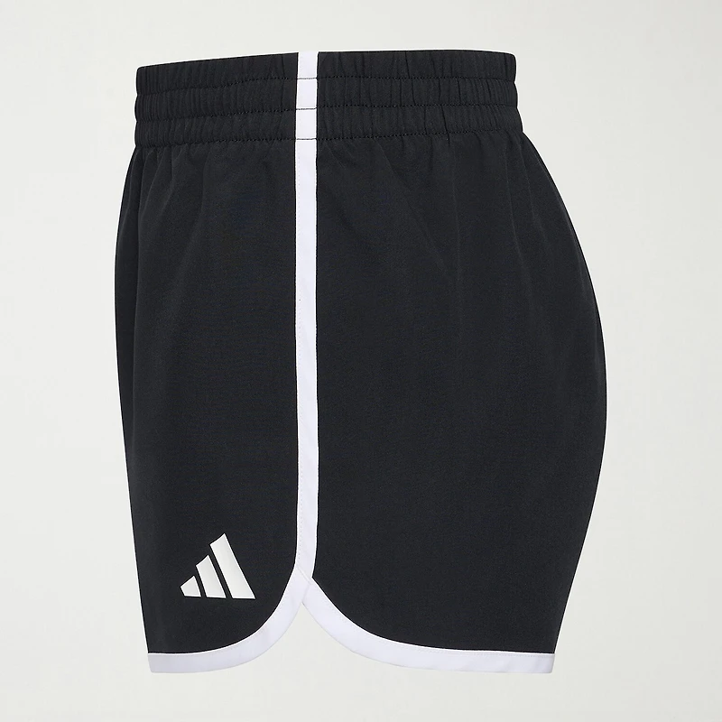 adidas Big Kid Girls Mid Rise Running Short