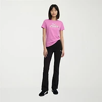 PUMA Womens Crew Neck Short Sleeve Regular Fit Graphic T-Shirt