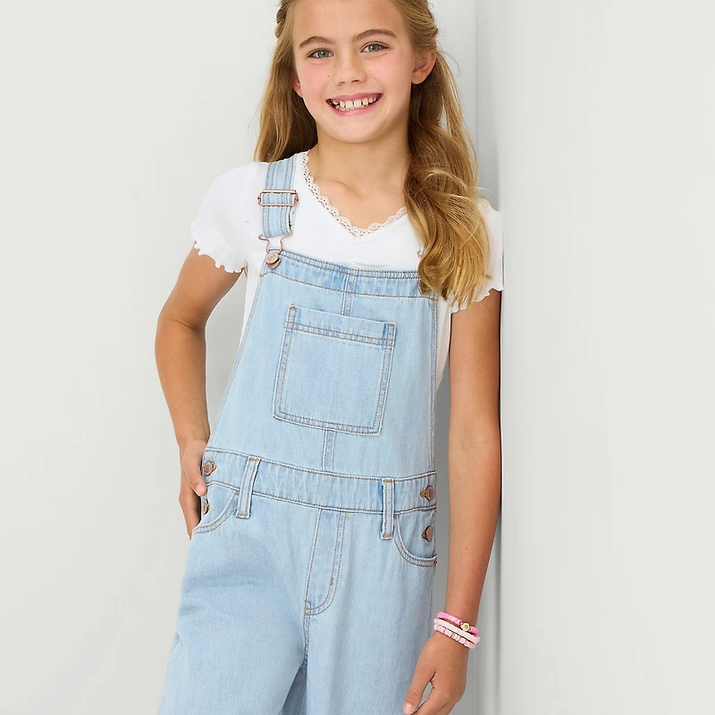 Thereabouts Little & Big Kid Girls Overalls
