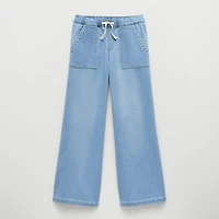 Thereabouts Little & Big Kid Girls Stretch Fabric Loose Fit Jean