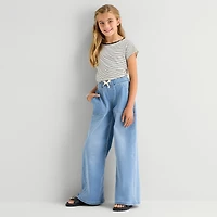 Thereabouts Little & Big Kid Girls Stretch Fabric Loose Fit Jean