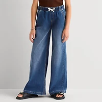 Thereabouts Little & Big Kid Girls Stretch Fabric Loose Fit Jean