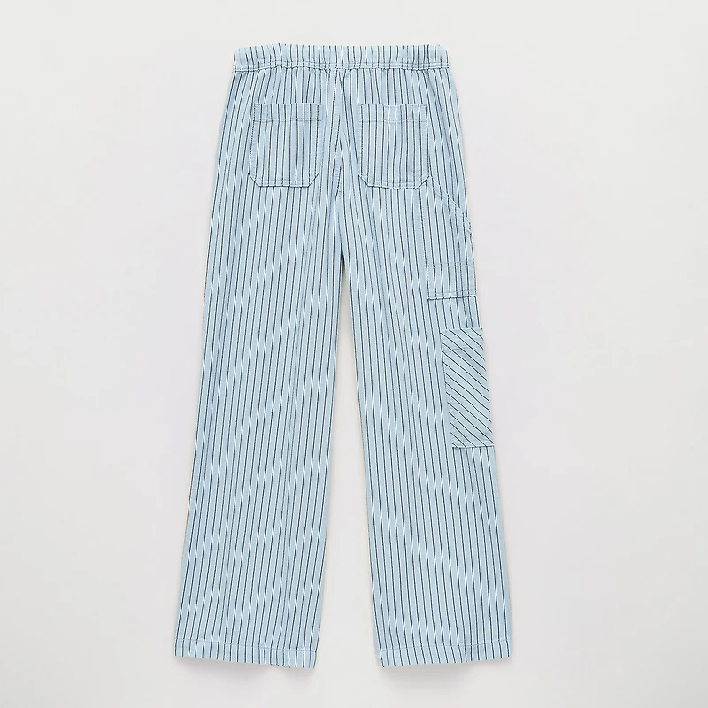 Thereabouts Little & Big Kid Girls High Rise Wide Leg Regular Fit Pull-On Pant