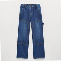 Thereabouts Little & Big Kid Boys Adjustable Waist Workwear Loose Fit Jean