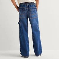 Thereabouts Little & Big Kid Boys Adjustable Waist Workwear Loose Fit Jean