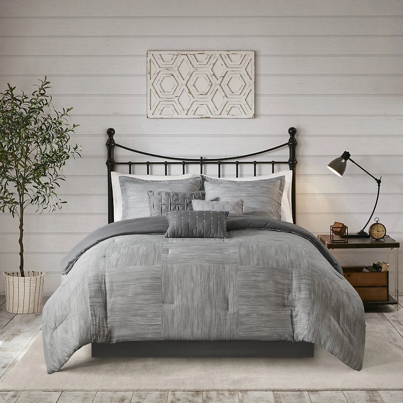 Madison Park Clayton 7-pc. Midweight Comforter Set