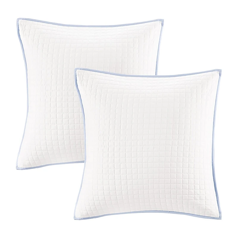 Intelligent Design Maize Cotton Jacquard Duvet Cover Set with Euro Shams and Throw Pillows
