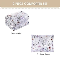 Stratford Park Mylie Floral Easy Care Comforter Set
