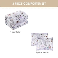 Stratford Park Mylie Floral Easy Care Comforter Set