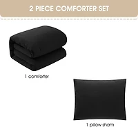 Stratford Park Ariana Soft Prewashed Easy Care Comforter Set