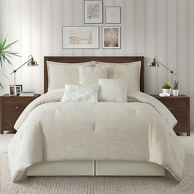 Stratford Park Belina Patchwork 7-pc. Easy Care Comforter Set