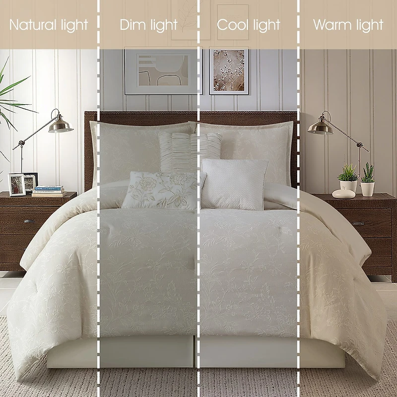Stratford Park Belina Patchwork 7-pc. Easy Care Comforter Set