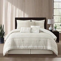 Stratford Park Imani Patchwork 7-pc. Easy Care Comforter Set