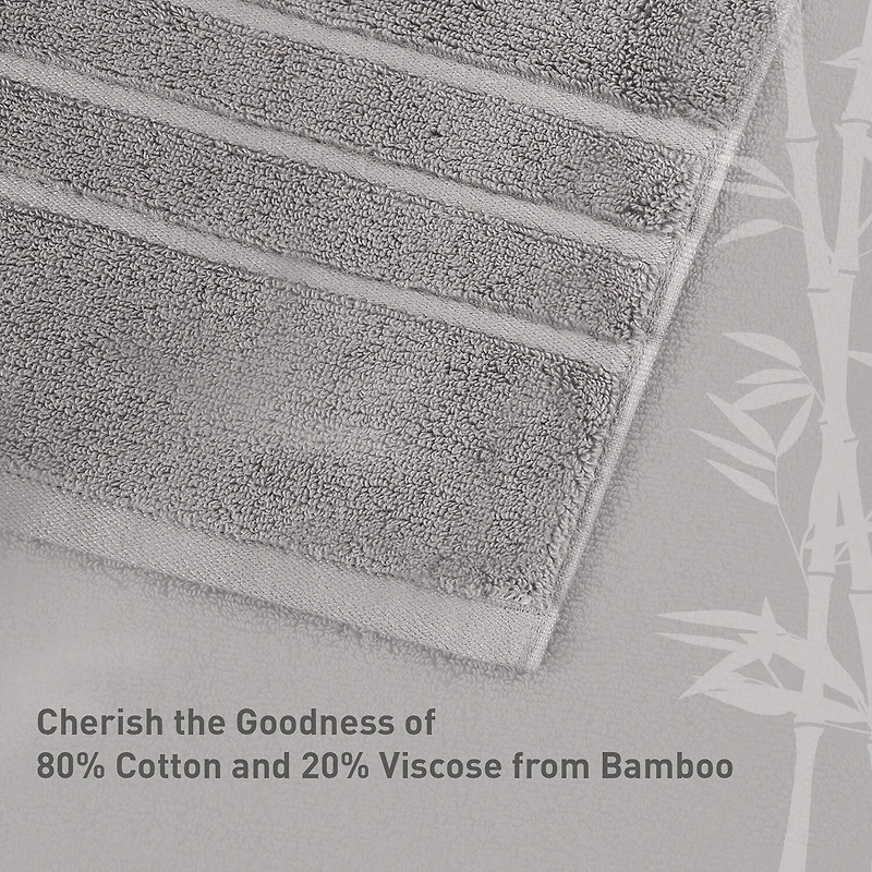 Trident Cotton And Viscose From Bamboo 4-pc. Bath Towel Set