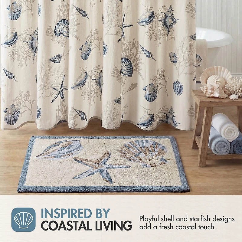 Madison Park Nantucket High Pile Tufted Bath Rug