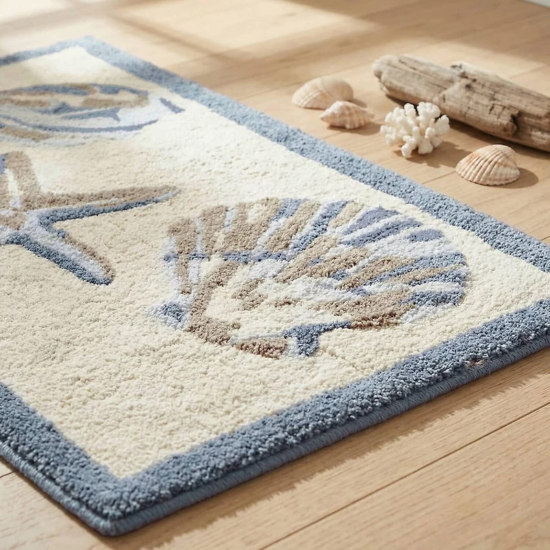 Madison Park Nantucket High Pile Tufted Bath Rug