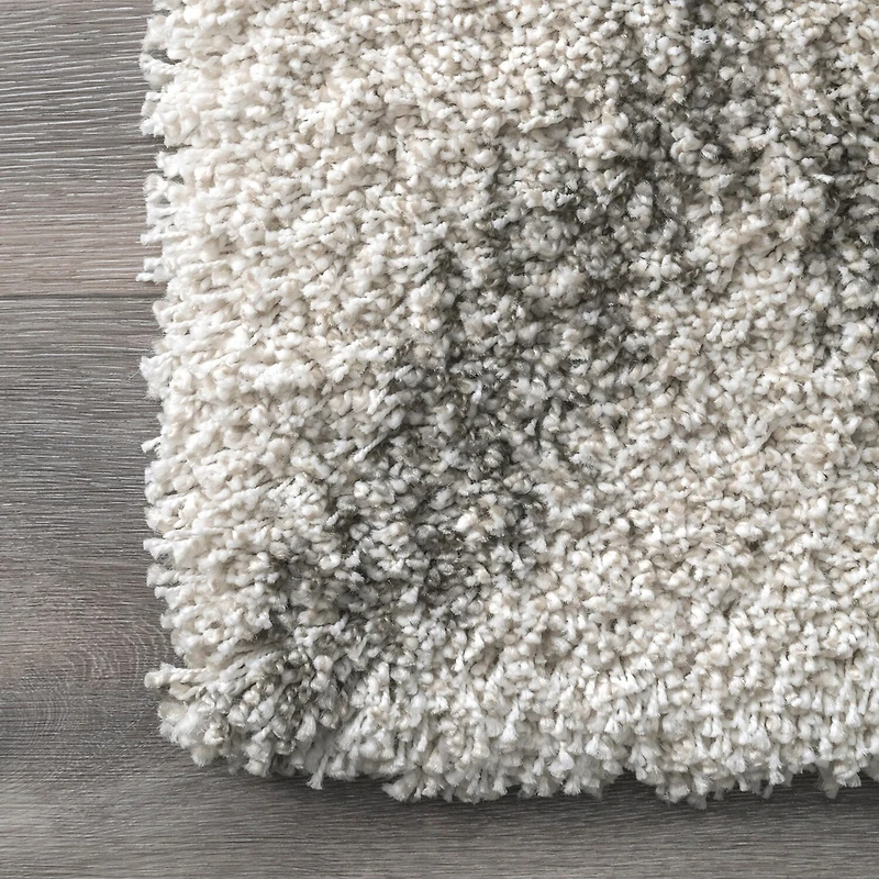 nuLoom Sharika Lattice Shaggy Rectangular Rug