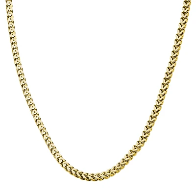 Mens Stainless Steel Hypoallergenic 24 Inch Snake Chain Necklace
