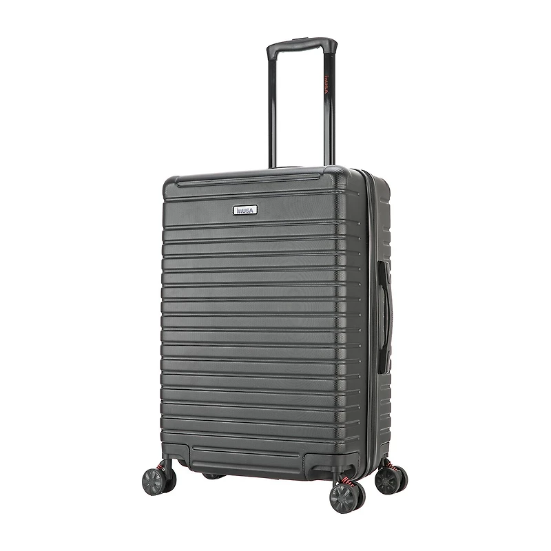 InUSA Deep Inch Hardside Lightweight Checked Spinner Luggage