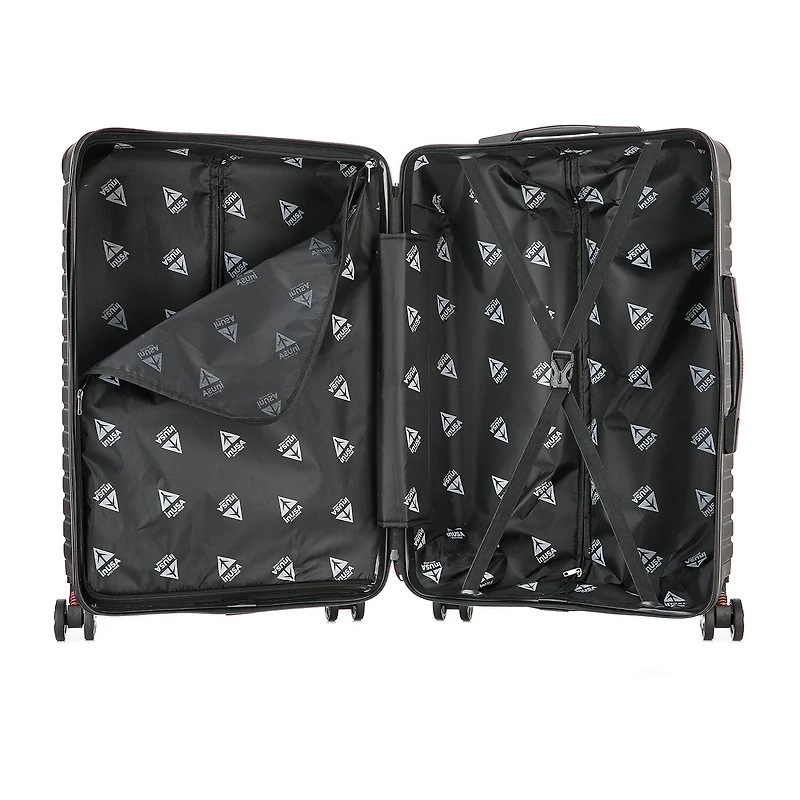 InUSA Deep 3-pc. Hardside Lightweight Luggage Set