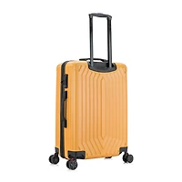 Dukap Stratos 24 Inch Hardside Lightweight Checked Spinner Luggage