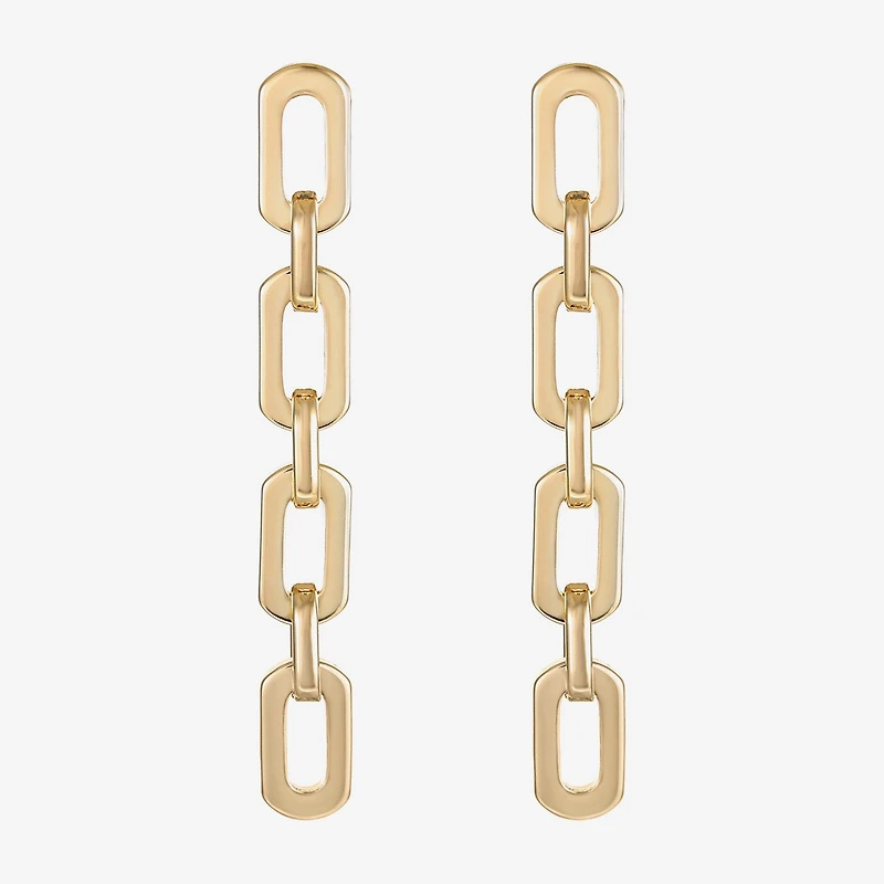 Liz Claiborne Womens Hypoallergenic Drop Earrings