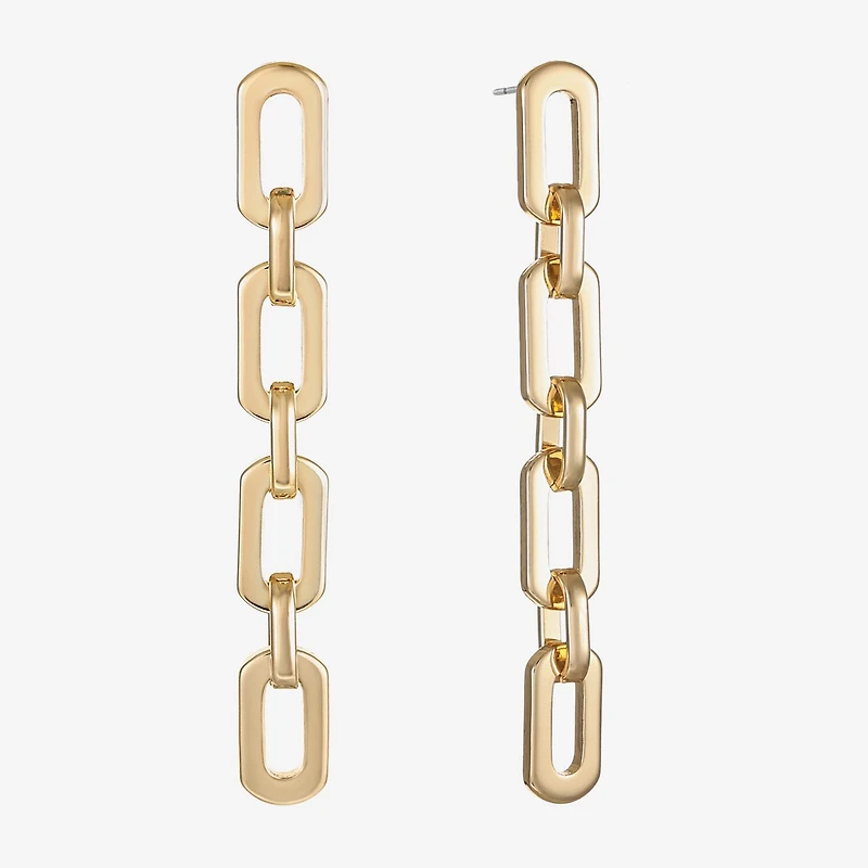 Liz Claiborne Womens Hypoallergenic Drop Earrings