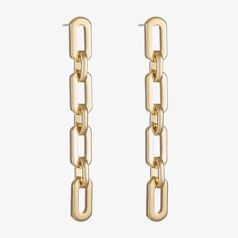 Liz Claiborne Womens Hypoallergenic Drop Earrings