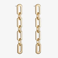 Liz Claiborne Womens Hypoallergenic Drop Earrings
