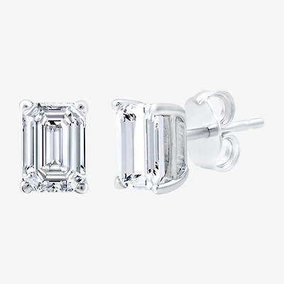 Ever Star (H-I / Si2-I1) 2 CT. T.W. Lab Grown White Diamond 14K Gold Stud Earrings