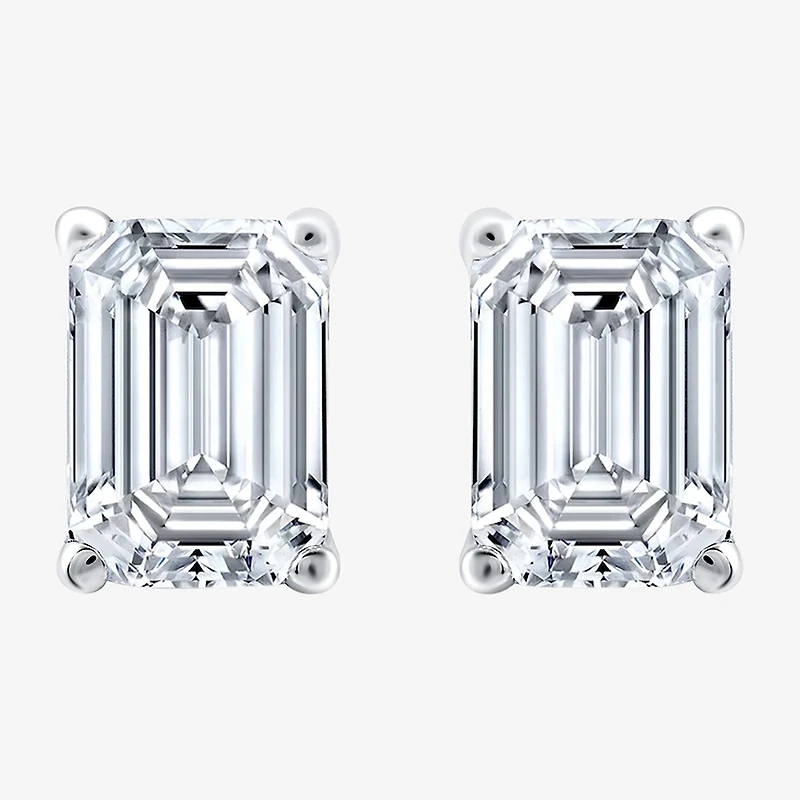 Ever Star (H-I / Si2-I1) 2 CT. T.W. Lab Grown White Diamond 14K Gold Stud Earrings