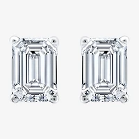 Ever Star (H-I / Si2-I1) 2 CT. T.W. Lab Grown White Diamond 14K Gold Stud Earrings