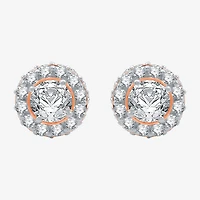 Ever Star (H-I / Si2-I1) 3 CT. T.W. Lab Grown White Diamond 14K Gold 10.8mm Round Stud Earrings