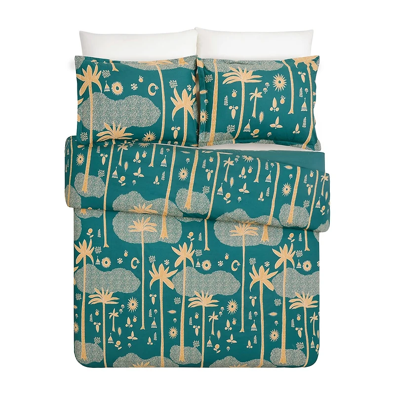 JUNGALOW by Justina Blakeney Cosmic Desert 3-pc. Reversible Duvet Cover Set