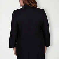 Alfred Dunner Classics Womens Plus Regular Fit Suit Jacket
