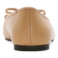 Liz Claiborne Flora Womens Cap Closed Toe Ballet Flats